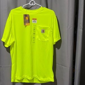 Fluorescent yellow Carhartt tshirt